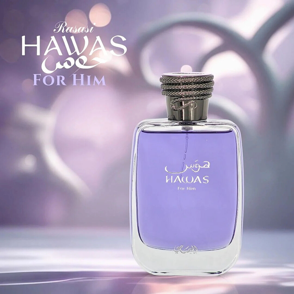 American Seair Imports - Rasasi Hawas For Him Eau De Parfum 3.4FL.OZ For Men