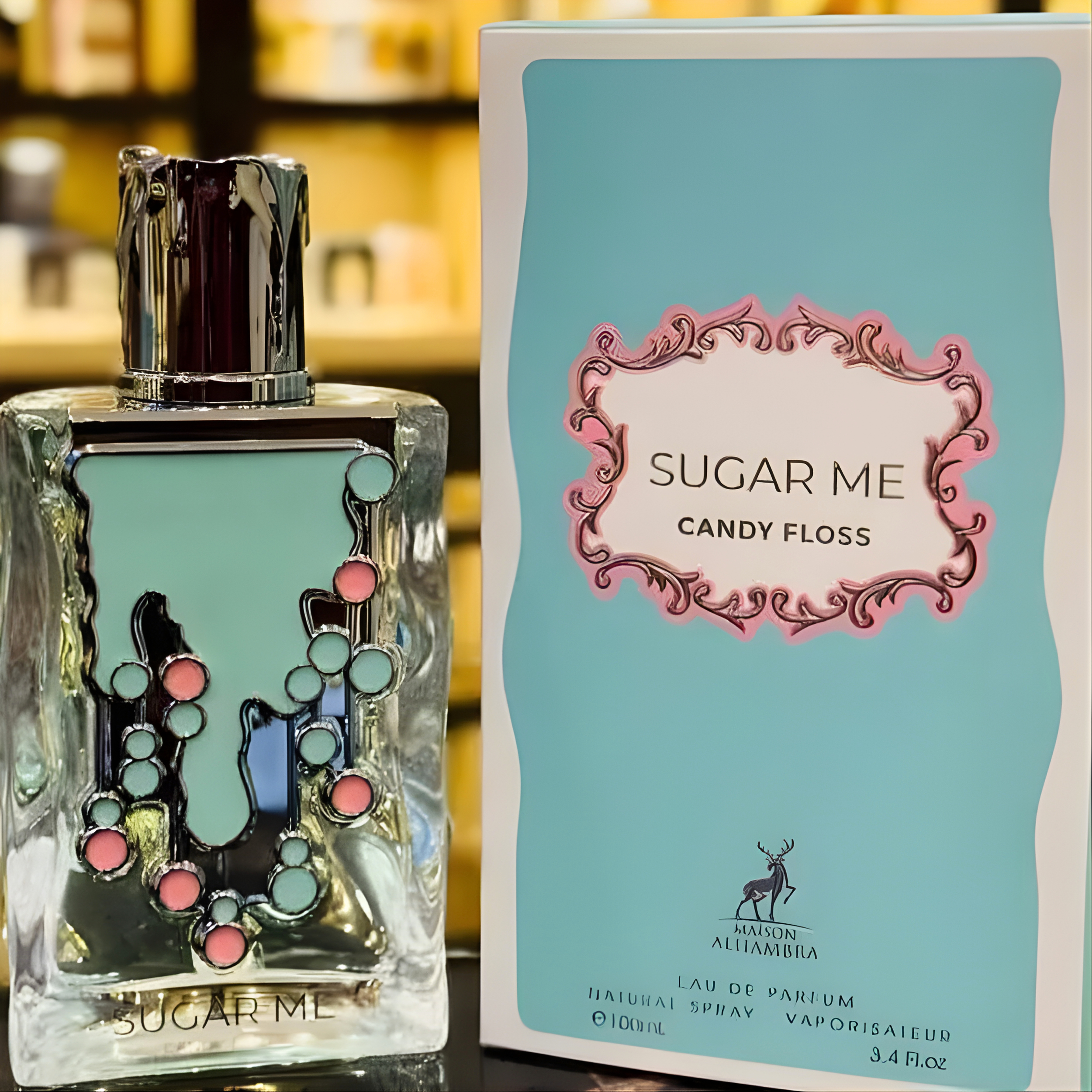 American Seair Imports - Maison Alhambra Sugar Me Candy Floss Eau De Parfum 3.4FL.OZ 100ML
